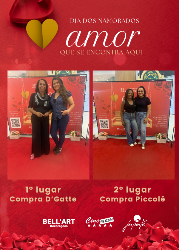 Finalização da Campanha Amor que se Encontra Aqui!