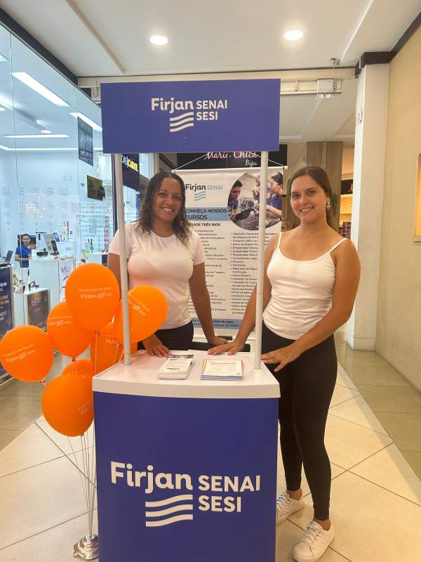 Firjan está presente no Shopping Américo Silva durante todo o mês de dezembro